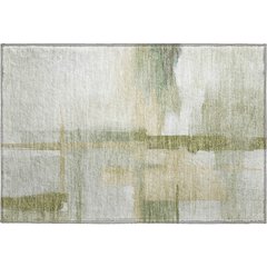 Luxury Washable Indoor/Outdoor Ravenna Aloe 1'8" x 2'6" Rug