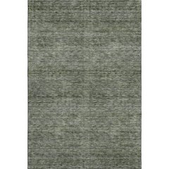 Luxury Washable Indoor/Outdoor Soft Essentials SE1 Green 2'6" x 3'10" Rug