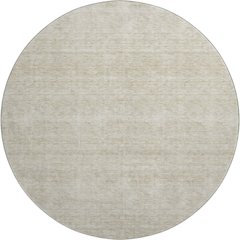 Luxury Washable Indoor/Outdoor Soft Essentials SE1 Brown 8' x 8' Rug