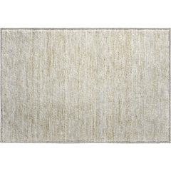 Luxury Washable Indoor/Outdoor Soft Essentials SE1 Brown 1'8" x 2'6" Rug
