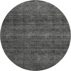 Luxury Washable Indoor/Outdoor Soft Essentials SE1 Gray 8' x 8' Rug