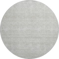 Luxury Washable Indoor/Outdoor Soft Essentials SE1 Ivory 8' x 8' Rug