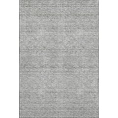 Luxury Washable Indoor/Outdoor Soft Essentials SE1 Gray 2'6" x 3'10" Rug