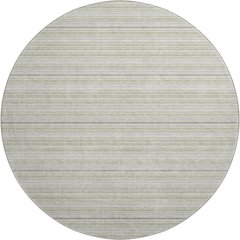 Luxury Washable Indoor/Outdoor Soft Essentials SE2 Green 8' x 8' Rug