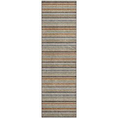 Luxury Washable Indoor/Outdoor Soft Essentials SE2 Multi 2'3" x 7'6" Runner Rug