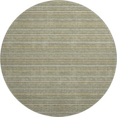 Luxury Washable Indoor/Outdoor Soft Essentials SE2 Green 8' x 8' Rug