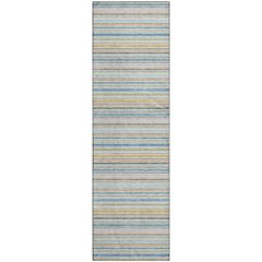 Luxury Washable Indoor/Outdoor Soft Essentials SE2 Multi 2'3" x 7'6" Runner Rug