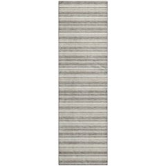 Luxury Washable Indoor/Outdoor Soft Essentials SE2 Brown 2'3" x 7'6" Runner Rug