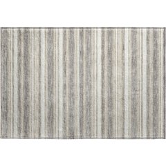 Luxury Washable Indoor/Outdoor Soft Essentials SE2 Brown 1'8" x 2'6" Rug