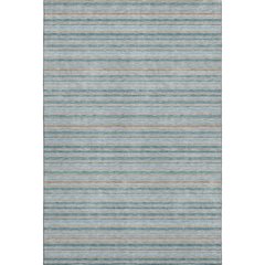 Luxury Washable Indoor/Outdoor Soft Essentials SE2 Teal 2'6" x 3'10" Rug