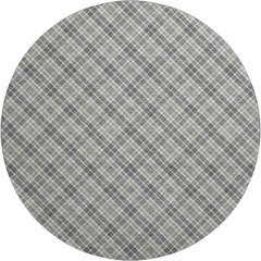 Luxury Washable Indoor/Outdoor Soft Essentials SE3 Gray 8' x 8' Rug