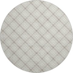 Luxury Washable Indoor/Outdoor Soft Essentials SE3 Ivory 8' x 8' Rug