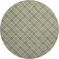 Luxury Washable Indoor/Outdoor Soft Essentials SE3 Green 8' x 8' Rug