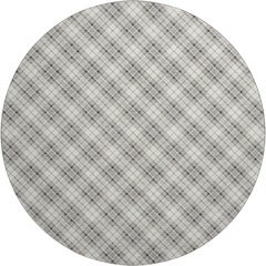 Luxury Washable Indoor/Outdoor Soft Essentials SE3 Ivory 8' x 8' Rug