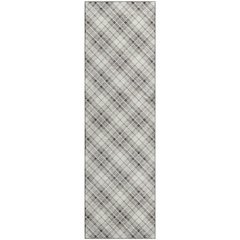 Luxury Washable Indoor/Outdoor Soft Essentials SE3 Ivory 2'3" x 7'6" Runner Rug