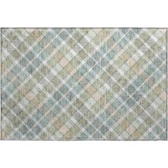 Luxury Washable Indoor/Outdoor Soft Essentials SE3 Multi 1'8" x 2'6" Rug