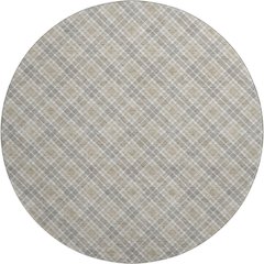 Luxury Washable Indoor/Outdoor Soft Essentials SE3 Brown 8' x 8' Rug