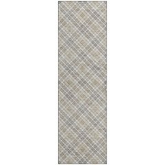 Luxury Washable Indoor/Outdoor Soft Essentials SE3 Brown 2'3" x 7'6" Runner Rug