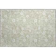 Luxury Washable Indoor/Outdoor Soft Essentials SE4 Green 1'8" x 2'6" Rug