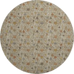 Luxury Washable Indoor/Outdoor Soft Essentials SE4 Brown 8' x 8' Rug