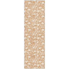 Luxury Washable Indoor/Outdoor Soft Essentials SE4 Orange 2'3" x 7'6" Runner Rug