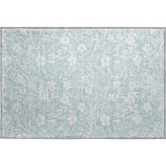 Luxury Washable Indoor/Outdoor Soft Essentials SE4 Blue 1'8" x 2'6" Rug