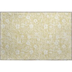Luxury Washable Indoor/Outdoor Soft Essentials SE4 Gold 1'8" x 2'6" Rug