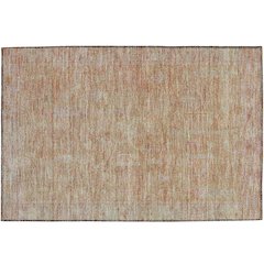 Luxury Washable Indoor/Outdoor Solace Coral 1'8" x 2'6" Rug