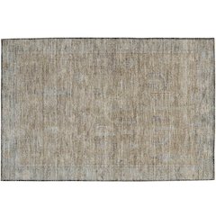 Luxury Washable Indoor/Outdoor Solace Tan 1'8" x 2'6" Rug