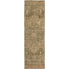 Luxury Washable Indoor/Outdoor Solace Fern 2'3" x 7'6" Runner Rug
