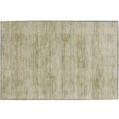 Luxury Washable Indoor/Outdoor Solace Aloe 1'8" x 2'6" Rug