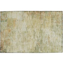 Luxury Washable Indoor/Outdoor Solace Fern 1'8" x 2'6" Rug