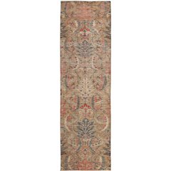 Luxury Washable Indoor/Outdoor Solace Tan 2'3" x 7'6" Runner Rug