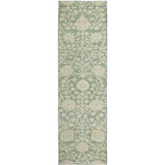 Luxury Washable Indoor/Outdoor Solace Aloe 2'3" x 7'6" Runner Rug