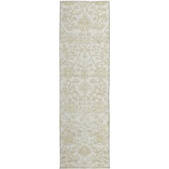 Luxury Washable Indoor/Outdoor Solace Ivory 2'3" x 7'6" Runner Rug