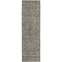 Luxury Washable Indoor/Outdoor Solace Brown 2'3" x 7'6" Runner Rug