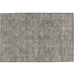 Luxury Washable Indoor/Outdoor Solace Brown 1'8" x 2'6" Rug