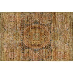 Indoor/Outdoor Silk Road Curry 1'8" x 2'6" Rug