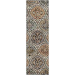 Indoor/Outdoor Silk Road Multi 2'3" x 7'6" Runner Rug