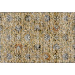 Indoor/Outdoor Silk Road Saffron 1'8" x 2'6" Rug