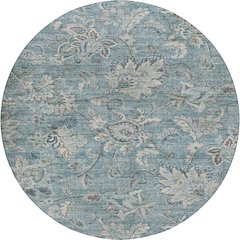 Indoor/Outdoor Silk Road Baltic 8' x 8' Round Rug