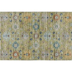 Indoor/Outdoor Silk Road Aloe 1'8" x 2'6" Rug