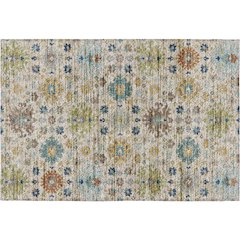 Indoor/Outdoor Silk Road Ivory 1'8" x 2'6" Rug