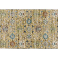Indoor/Outdoor Silk Road Turmeric 1'8" x 2'6" Rug