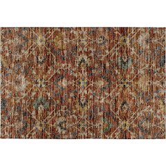 Indoor/Outdoor Silk Road Paprika 1'8" x 2'6" Rug