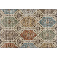 Indoor/Outdoor Silk Road Linen 1'8" x 2'6" Rug