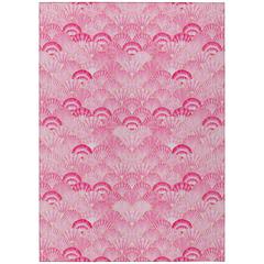Indoor/Outdoor Seabreeze SZ2 Blush Washable 2'6" x 3'10" Rug