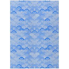Indoor/Outdoor Seabreeze SZ2 Navy Washable 2'6" x 3'10" Rug