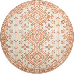 Brisbane BR2 Ivory 8' x 8' Round Rug
