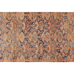 Luxury Washable Indoor/Outdoor Tabrook Terracotta 1'8" x 2'6" Rug
